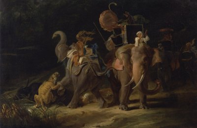 イーストインディーズでのトラ狩り 作： Thomas Daniell