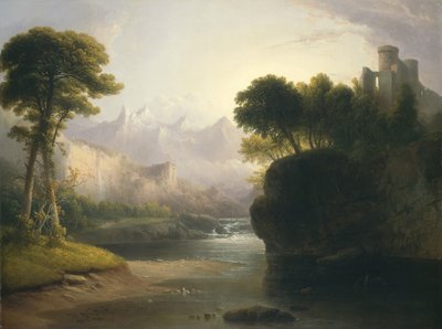 空想の風景 作： Thomas Doughty