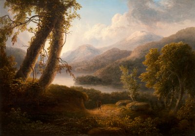 風景（キャンバスに油彩） 作： Thomas Doughty