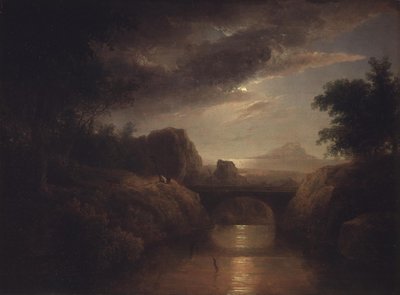 月明かりの風景 作： Thomas Doughty