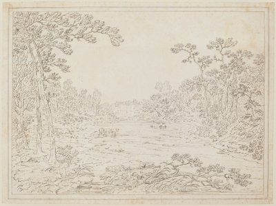 ペンシルバニアの風景 作： Thomas Doughty
