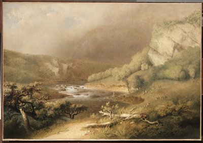 リバーラピッズ、1825 作： Thomas Doughty