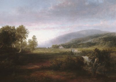 春の風景、ca。 1853-56。 作： Thomas Doughty