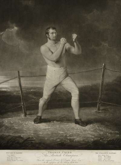 トーマス・クリッブ、アンソニー・モルテーノ（fl.1783-1830）による彫刻（リトグラフ）。 作： Thomas Douglas (after) Guest