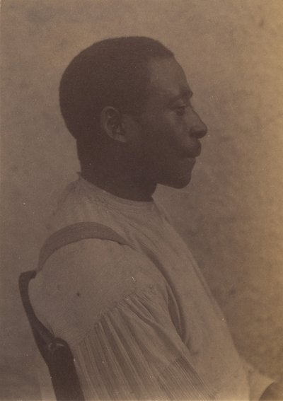 アフリカ系アメリカ人、カリフォルニア州。 1884年。 作： Thomas Eakins