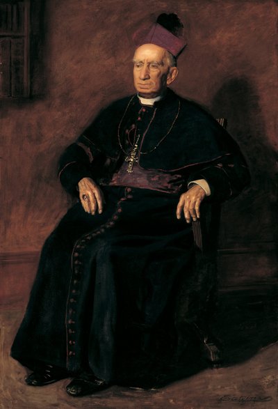 大司教ウィリアム・ヘンリー・エルダー 作： Thomas Eakins