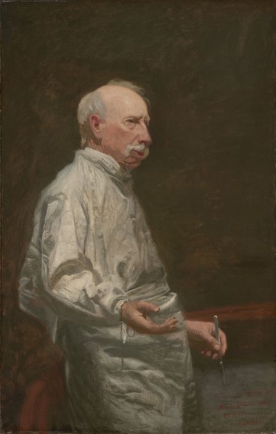 アグニュー博士（D・ヘイズ・アグニュー博士）（1818-1892） 作： トーマス・イーキンズ