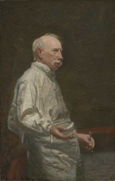 博士アグニュー、1889年頃 作： Thomas Eakins