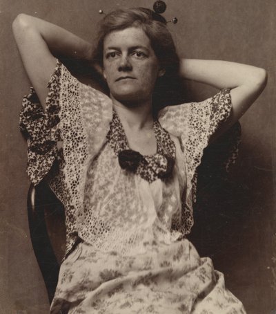 エリザベス・マクダウェル・ケントン、1880年代、1880年代。 作： Thomas Eakins