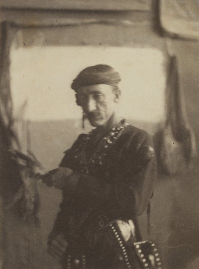 フランク・ハミルトン・クッシング、1895年。 作： Thomas Eakins