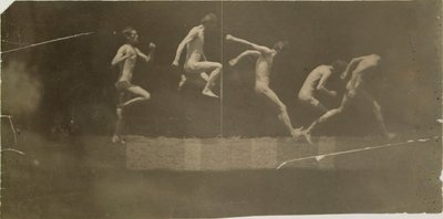 ジョージ・レイノルズのマレー・ホイール・フォトグラフ、1884年。 作： Thomas Eakins