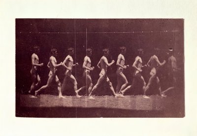 マレー ホイール ジョージ レイノルズの写真、1884 年。 作： Thomas Eakins
