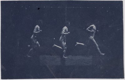 ジョージ・レイノルズのマレー・ホイールの写真、c。 1884年。 作： Thomas Eakins
