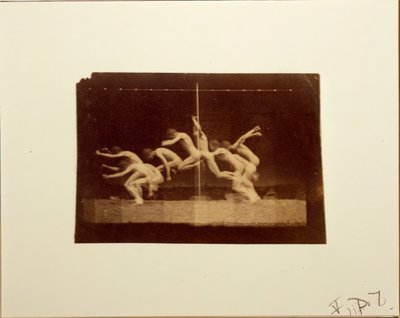 正体不明のモデルのマレー ホイールの写真、1884 年。 作： Thomas Eakins