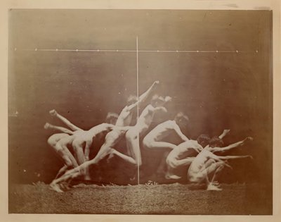 マレー ホイールの未確認モデルの写真、1884 年。 作： Thomas Eakins