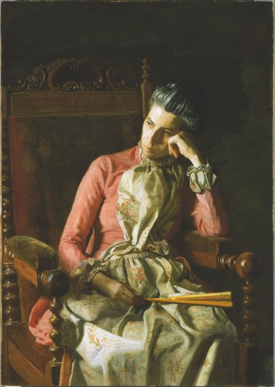 ミスアメリアヴァンビューレン 作： Thomas Eakins