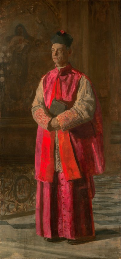 モンシニョール・ジェームズ・P・ターナー 作： Thomas Eakins