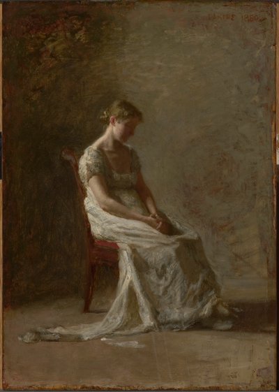 振り返り 作： Thomas Eakins
