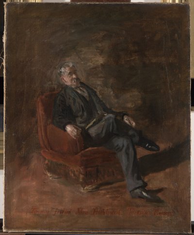 Duly Fitzgerald c.1895 作： Thomas Eakins