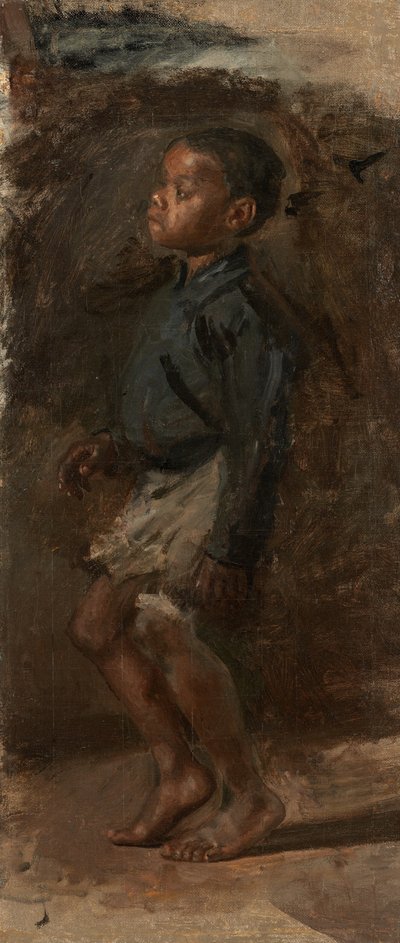 「ブラック・ボーイ・ダンシング」のための習作 作： Thomas Eakins