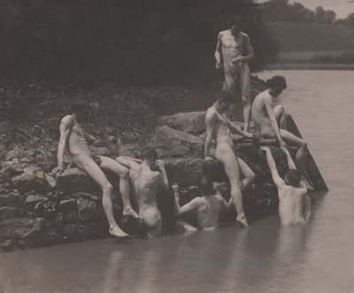 "水泳 "の研究 作： Thomas Eakins