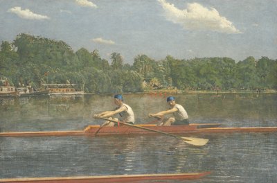 ビグリン・ブラザーズ・レーシング 作： Thomas Eakins