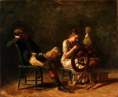 求愛 作： Thomas Eakins
