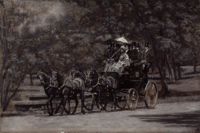 フェアマン・ロジャーズ・フォー・イン・ハンド (公園での5月の朝) 作： Thomas Eakins