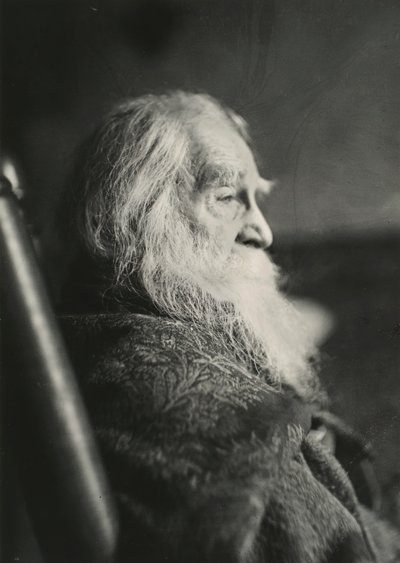 ニュージャージー州カムデンのウォルト・ホイットマン、c. 1891年。 作： Thomas Eakins