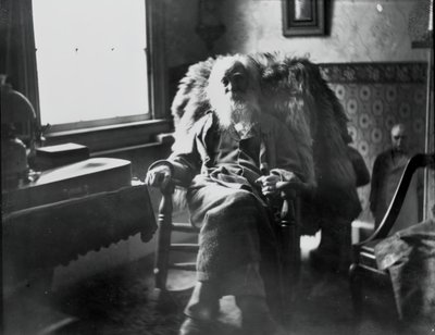 ニュージャージー州カムデンのウォルト・ホイットマン、c. 1891年。 作： Thomas Eakins