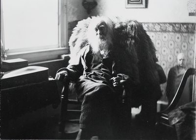 ニュージャージー州カムデンのウォルト・ホイットマン、c. 1891年。 作： Thomas Eakins