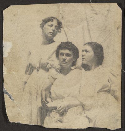 [ウエダ、キャサリン、モード・クック]。 作： Thomas Eakins