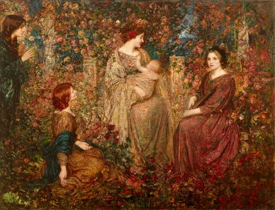 子供（キャンバスに油彩） 作： Thomas Edwin Mostyn