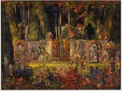 マナーゲイツ 作： Thomas Edwin Mostyn