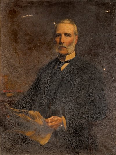 ジョンホールの肖像 作： Thomas Eyre Macklin