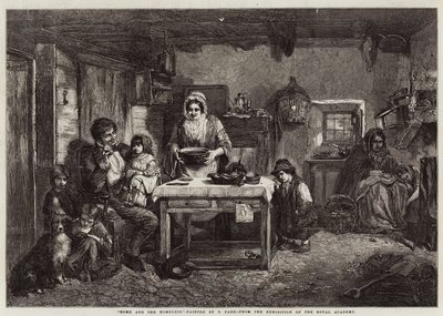 ホームとホームレス 作： Thomas Faed