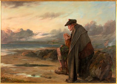 ああ、なぜ私はハメを残したのか &39;、1886 作： Thomas Faed