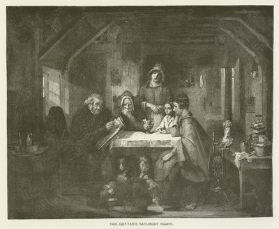コッターズサタデーナイト 作： Thomas Faed