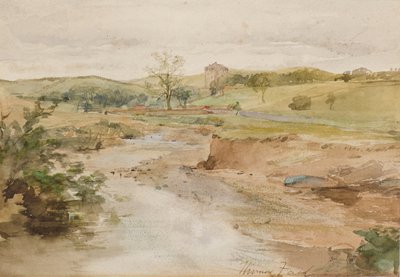 古城 作： Thomas Faed
