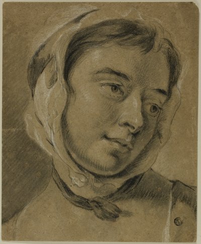 女性の頭 作： Thomas Frye