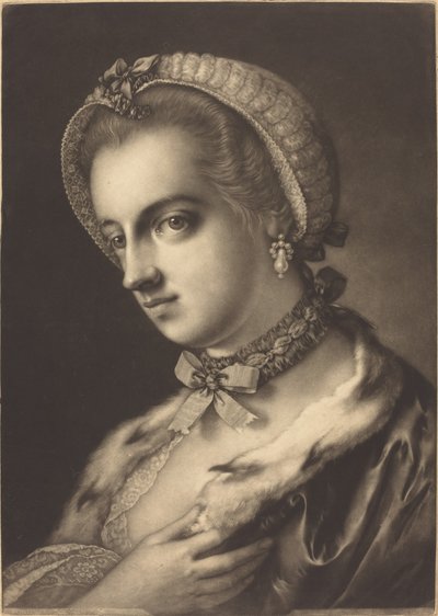 英国の美しさの想像上の肖像 作： Thomas Frye
