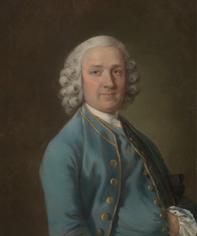 ダンシング・マスター、ウッド氏と呼ばれる男 1757年。 作： Thomas Gainsborough