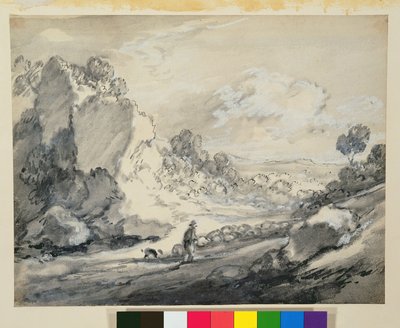 シェパードとその群れ 作： Thomas Gainsborough