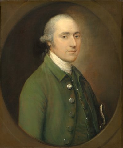 クレメントタッドウェイ（1734〜1815年）、1773年 作： Thomas Gainsborough