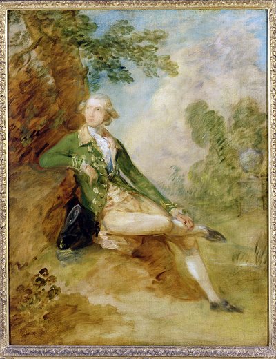 エドワード・アウグストゥス、ケント公爵、1787年頃 作： Thomas Gainsborough