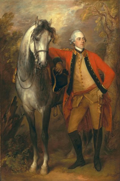 エドワード、ビスコースリゴニア、1770 作： Thomas Gainsborough