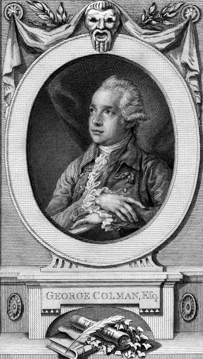 ジョン・ホールによって刻まれたジョージ・コルマン・ザ・エルダー 作： Thomas Gainsborough