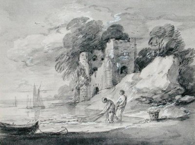 セーヌ網の運搬 作： Thomas Gainsborough