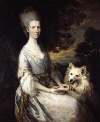 ジェーン、レディ・ウィッチコート 作： Thomas Gainsborough