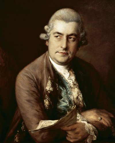 ヨハンクリスチャンバッハ、1776年 作： Thomas Gainsborough